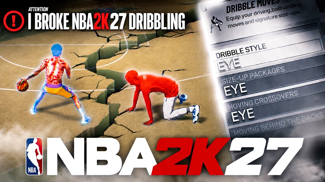 I BROKE NBA 2K27 DRIBBLING ON THE FIRST DAY! FASTEST DRIBBLE SIGS ON NBA 2K27! HOW TO GLITCH DRIBBLE