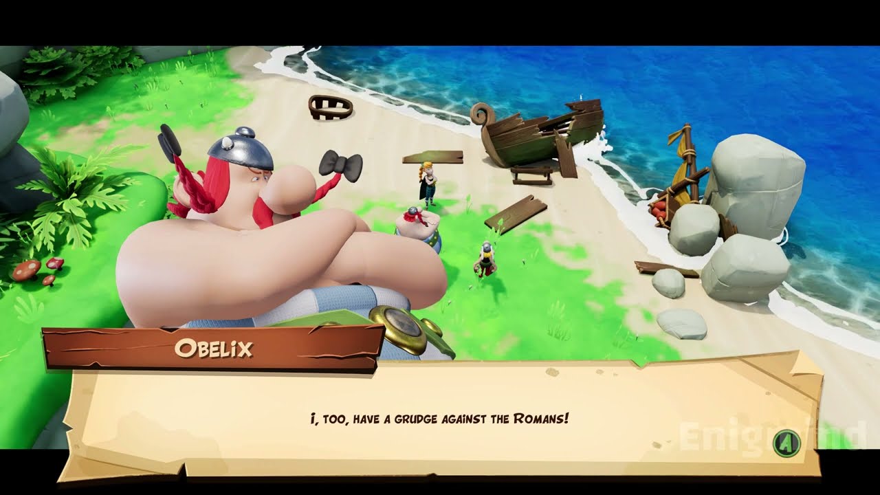 Asterix & Obelix XXXL : The Ram From Hibernia Walkthrough Full Game (ALL HELMETS OBTAINED)