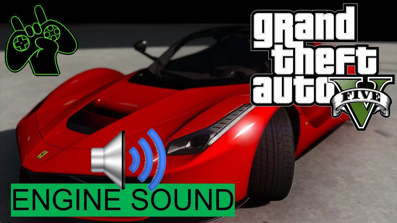 GTA 5 mods 2015 Ferrari LaFerrari w/ (ENGINE SOUND)
