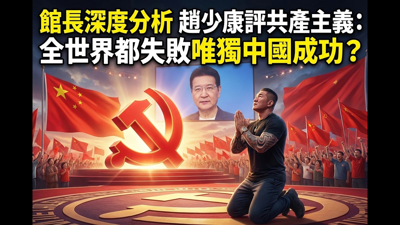 館長深度分析  趙少康評共產主義：全世界都失敗唯獨中國成功？