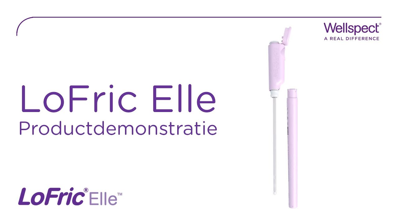 Productdemonstratie LoFric Elle katheter