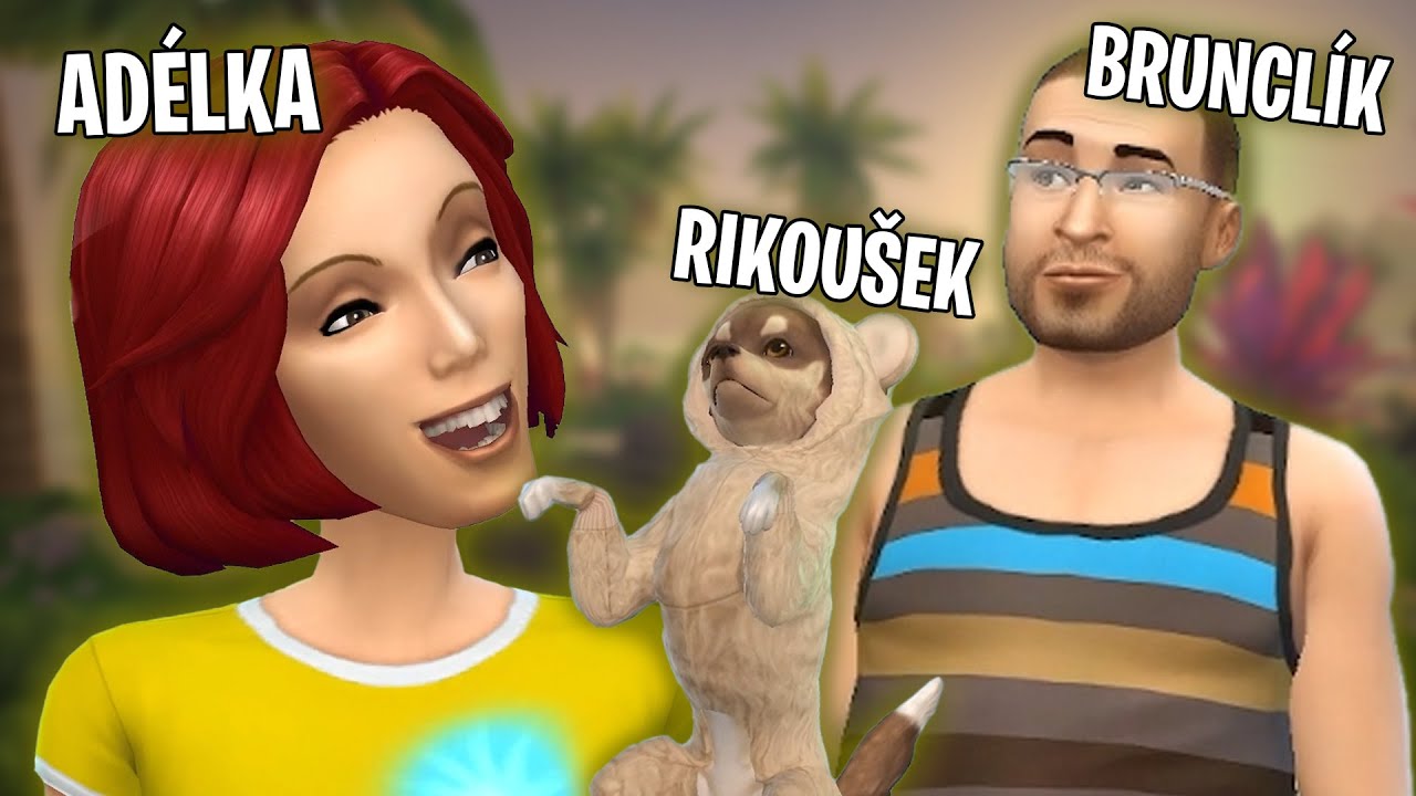 VYTVOŘIL JSEM AD&Eacute;LU A BRUNCL&Iacute;KA V SIM&Iacute;K&Aacute;CH 🤩