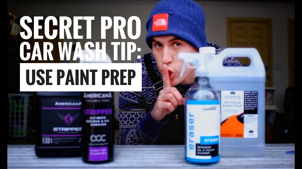 Why I use Paint Prep on every car wash