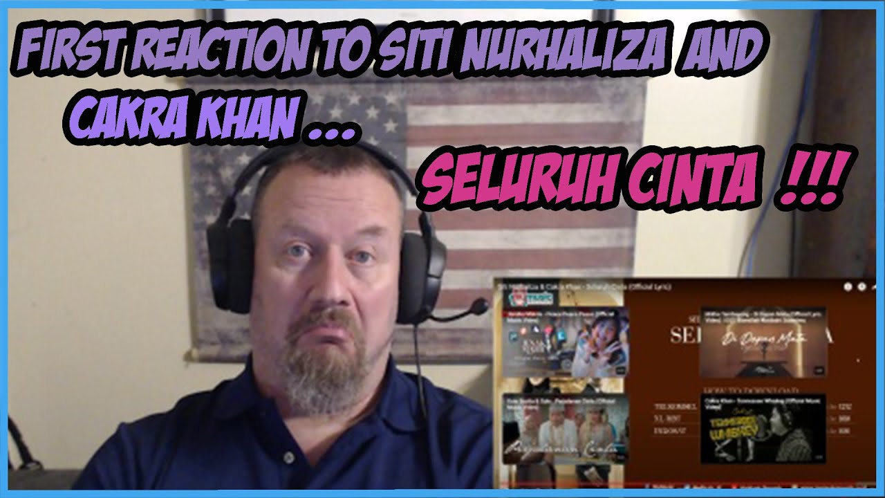 First Reaction To Cakra khan And Siti Nurhaliza... Seluruh Cinta!!!