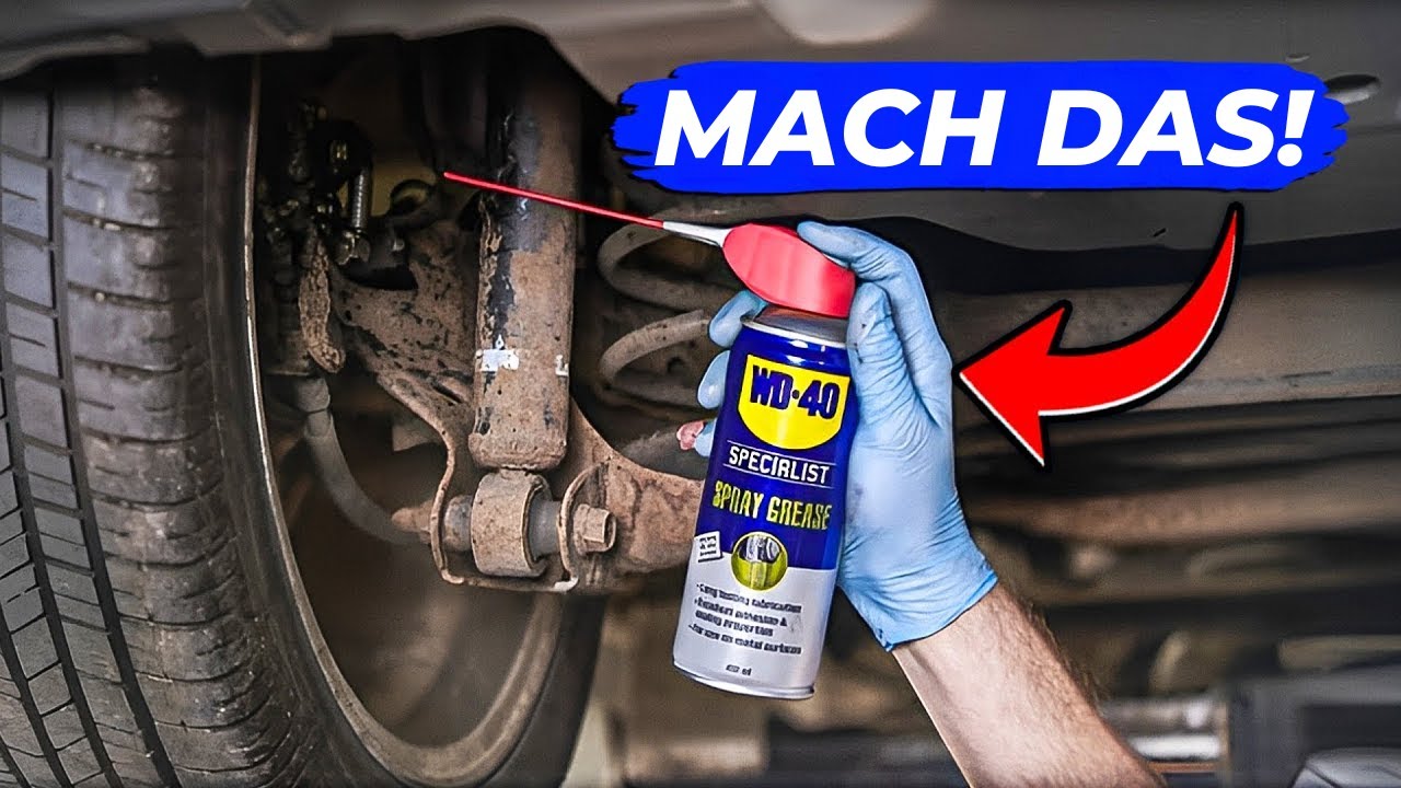Wenn du DAS machst hält dein Fahrwerk ewig!