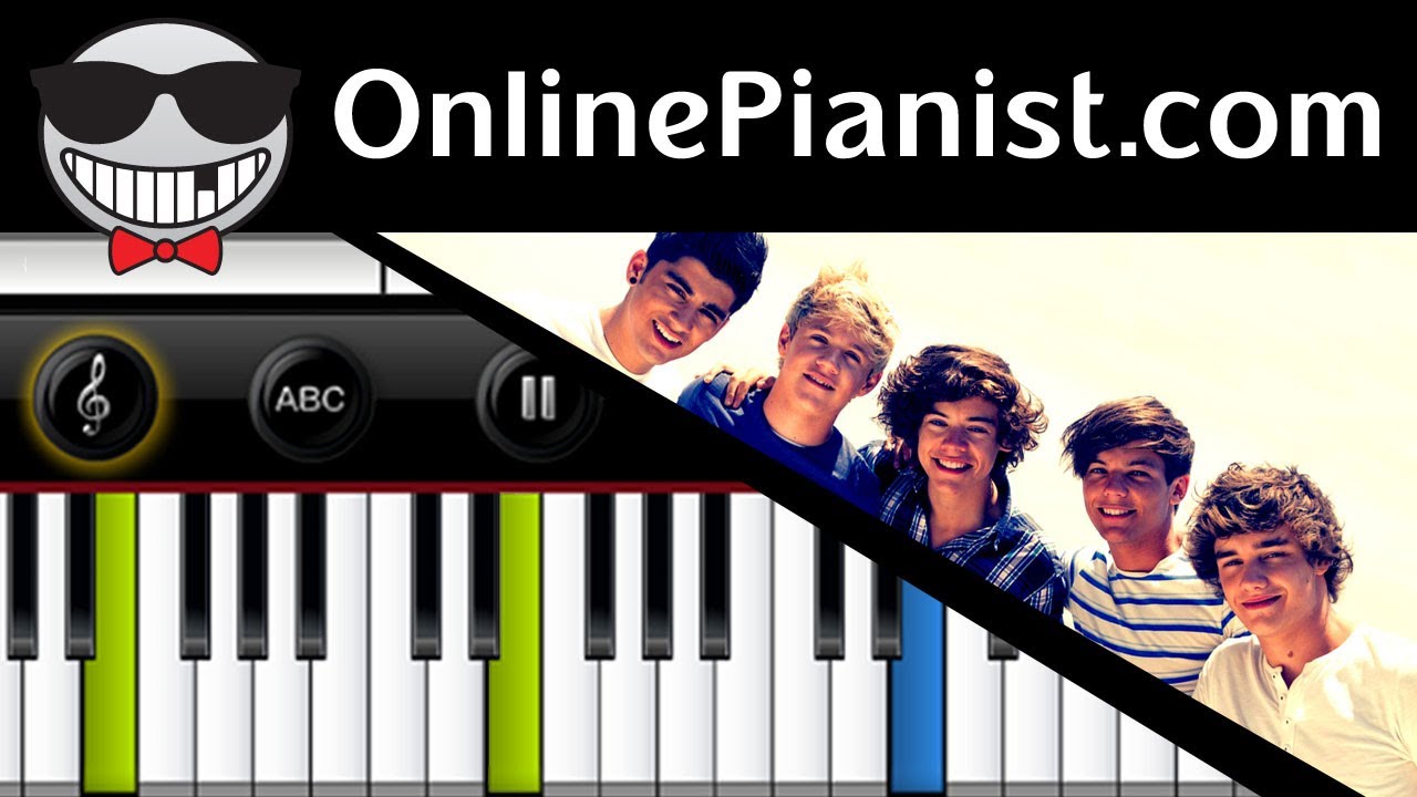 One Direction - More Than This - Piano Tutorial
