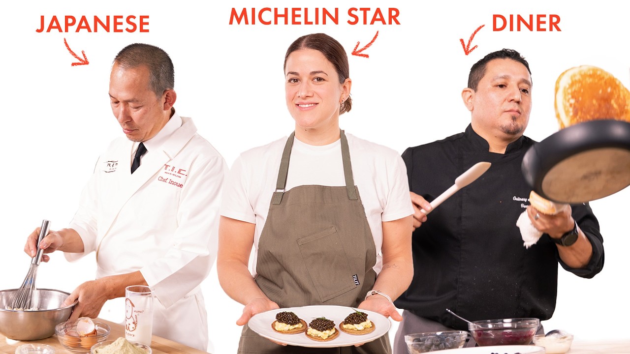 12 Chefs Make Pancakes (Michelin Star, Diner & More) | Epicurious