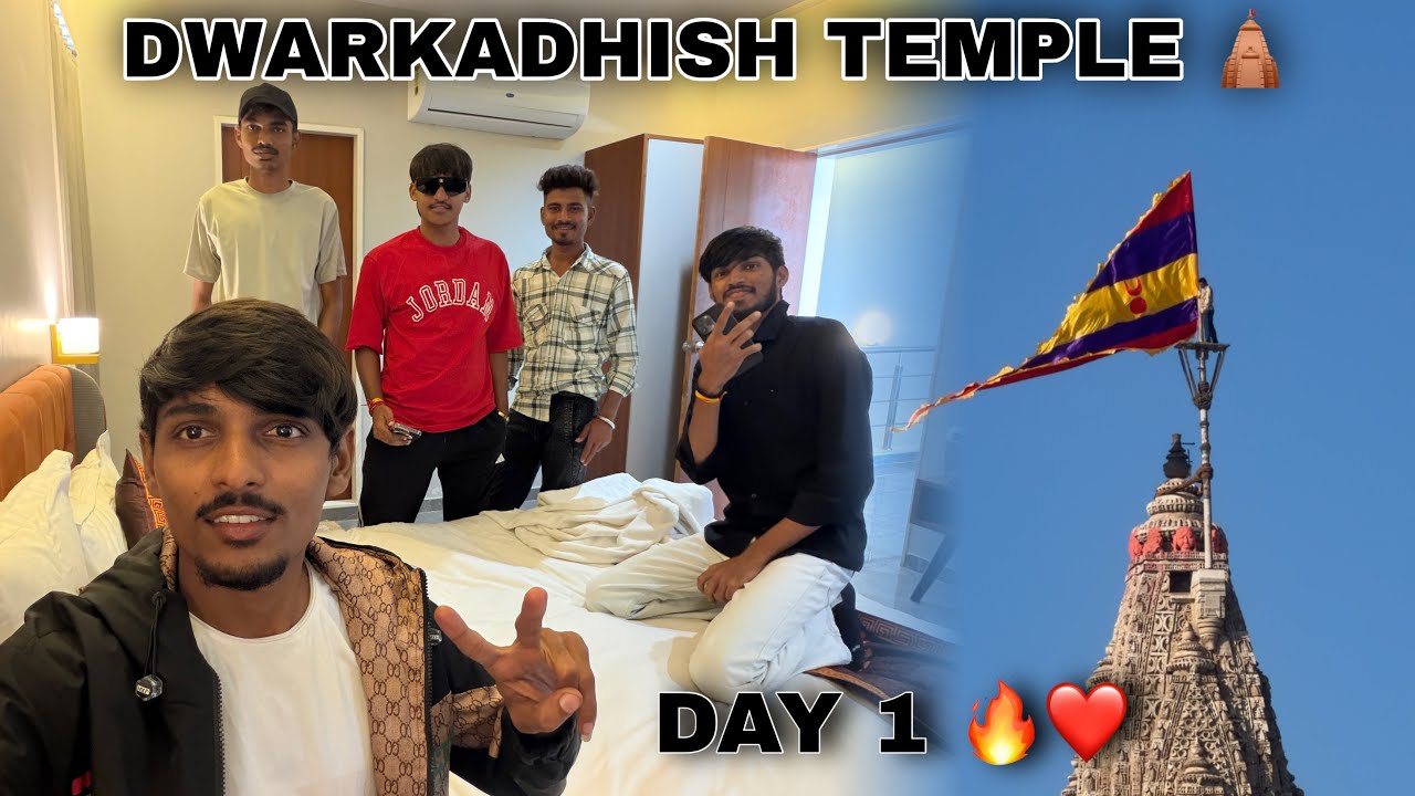 Dwarkadhish Temple 🛕 day 1 🦚🚩