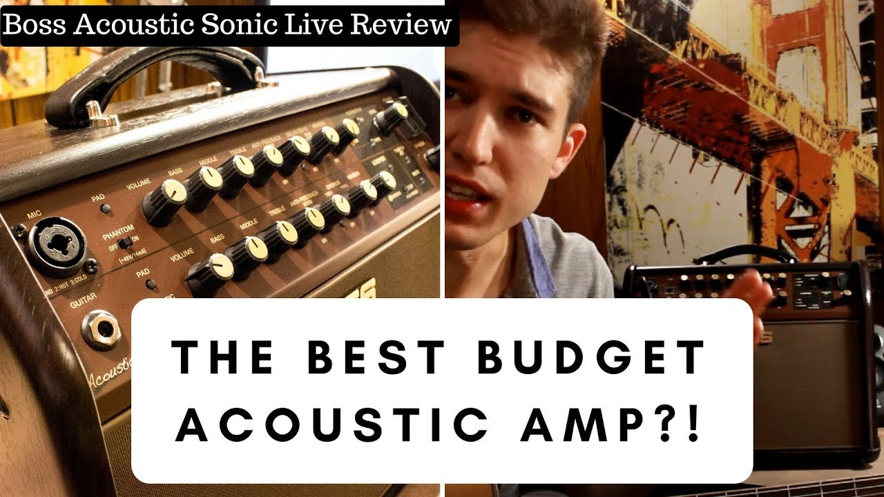 Boss Acoustic Singer Live Review - April 2021 (BEST 60W Amp on the Market)