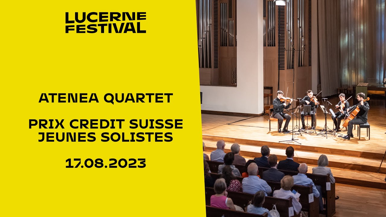 Prix Credit Suisse Jeunes Solistes | Atenea Quartet