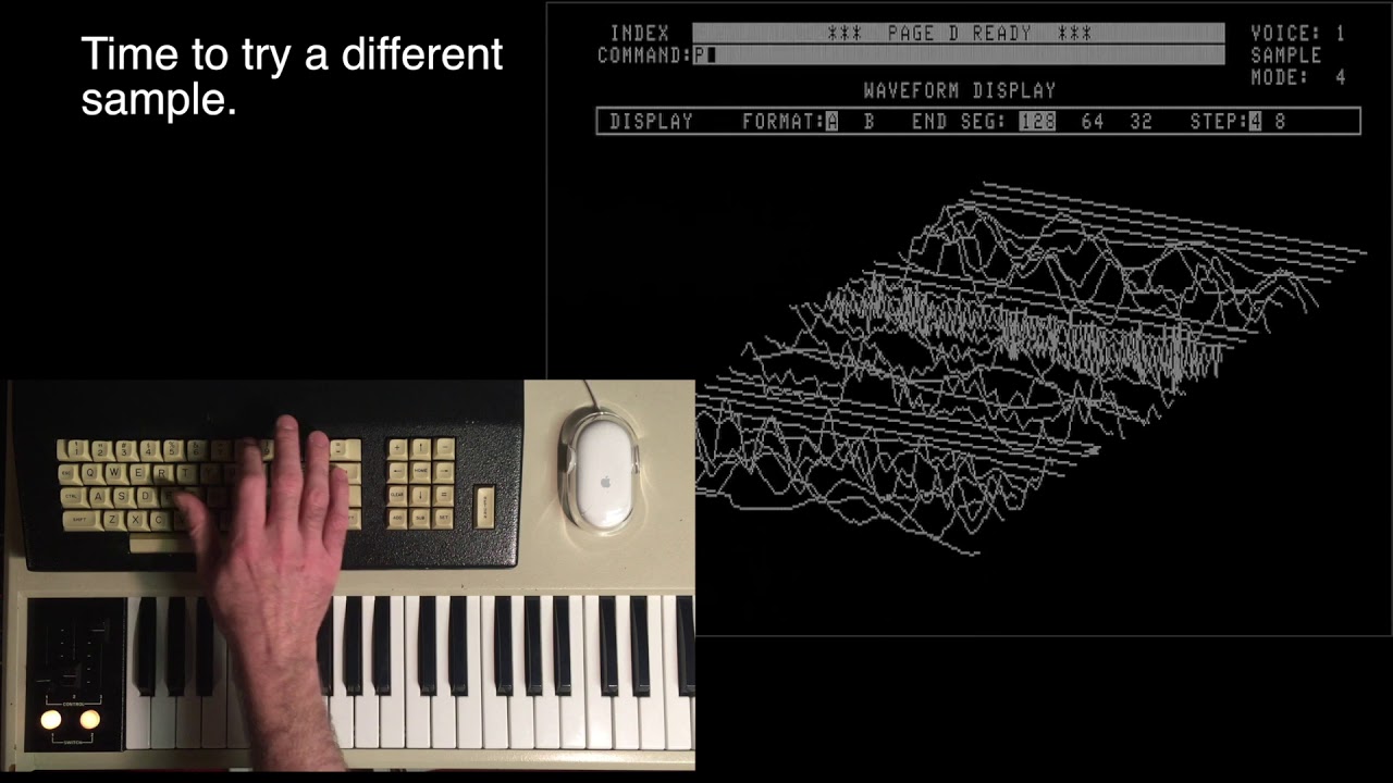 Fairlight C.M.I. Series IIx - Granular Synthesis