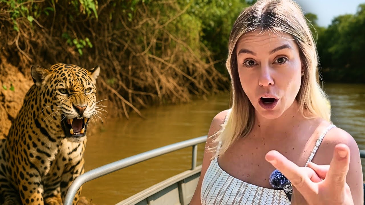 Ficamos cara a cara com uma Onça Pintada no Pantanal | T4 Ep025