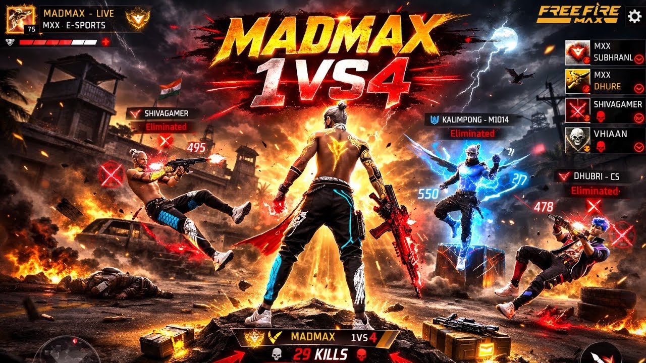 MADMAX IS LIVE TODAY ML UNFAIR GUILD TEST ON 😎😎 #shorts #trending #hashtag