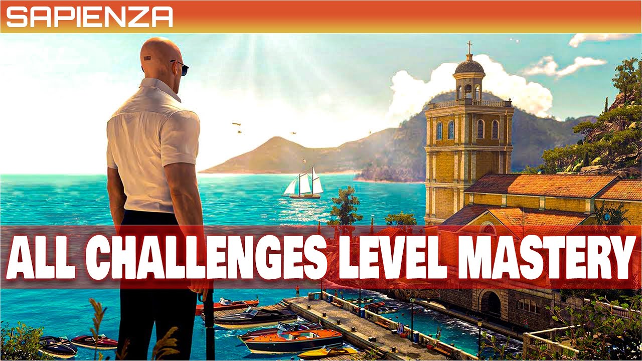HITMAN 3 Sapienza All Challenges Mastery Level 20 Easy Walkthrough - World Of Tomorrow