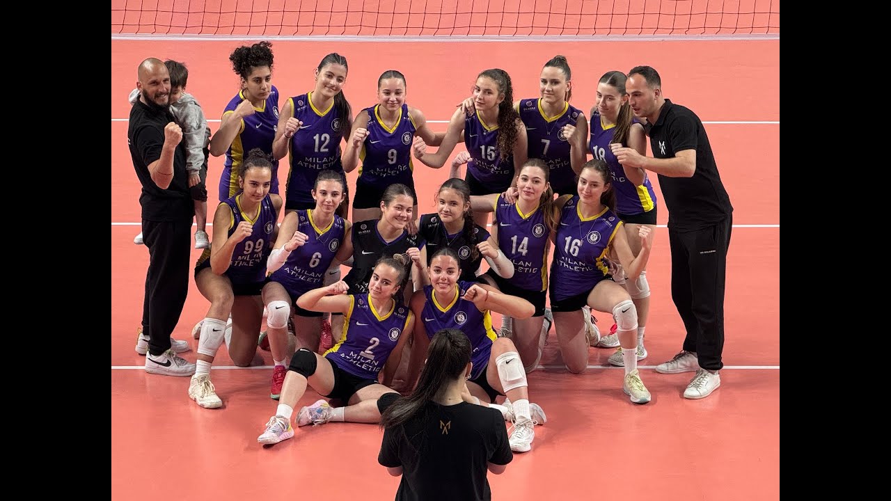 1.Set Milan Atletik - Me Marmara Akademi Genç Kızlar Voleybol Maçı