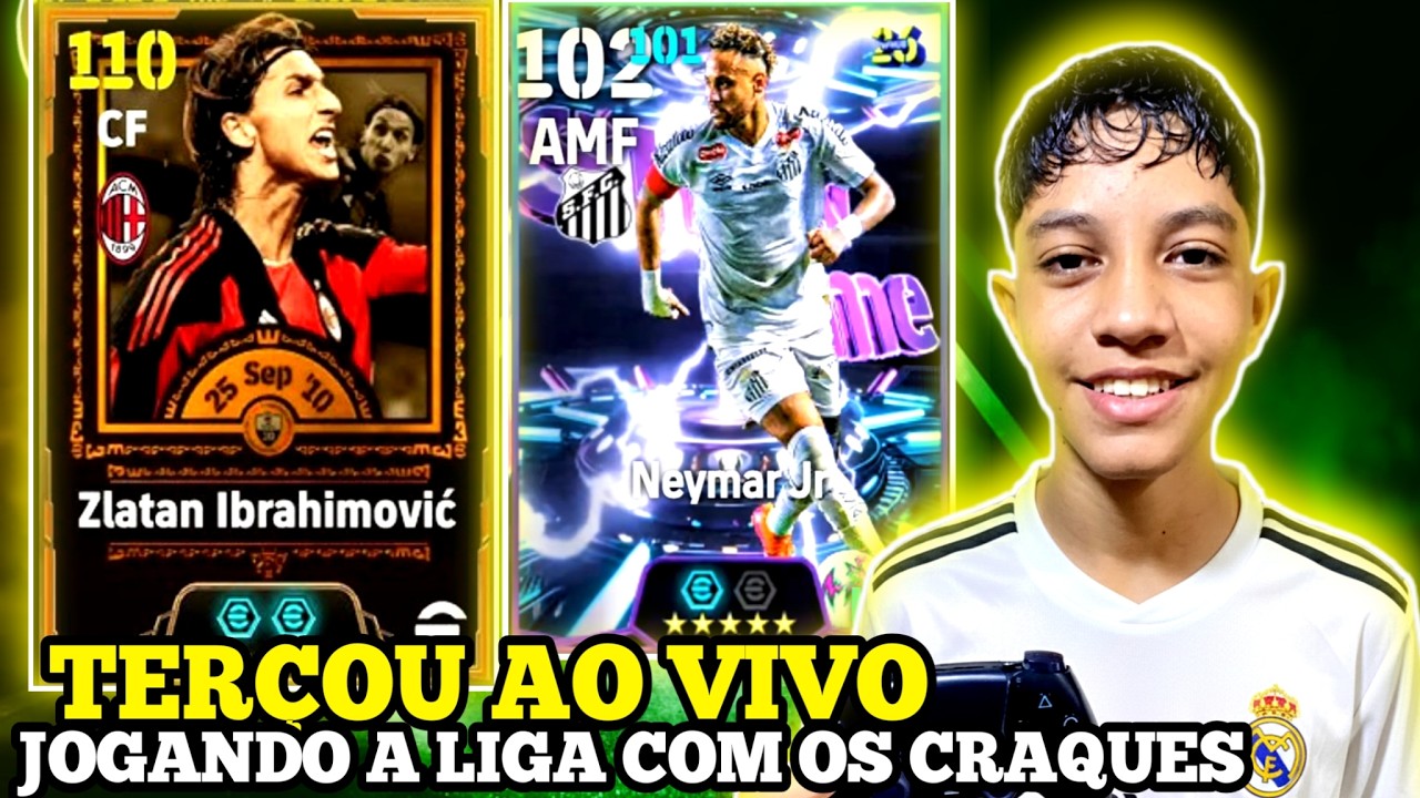 🎮💥eFootball 2026 Terçou Jogando Com Os Craques Na Liga Ao Vivo