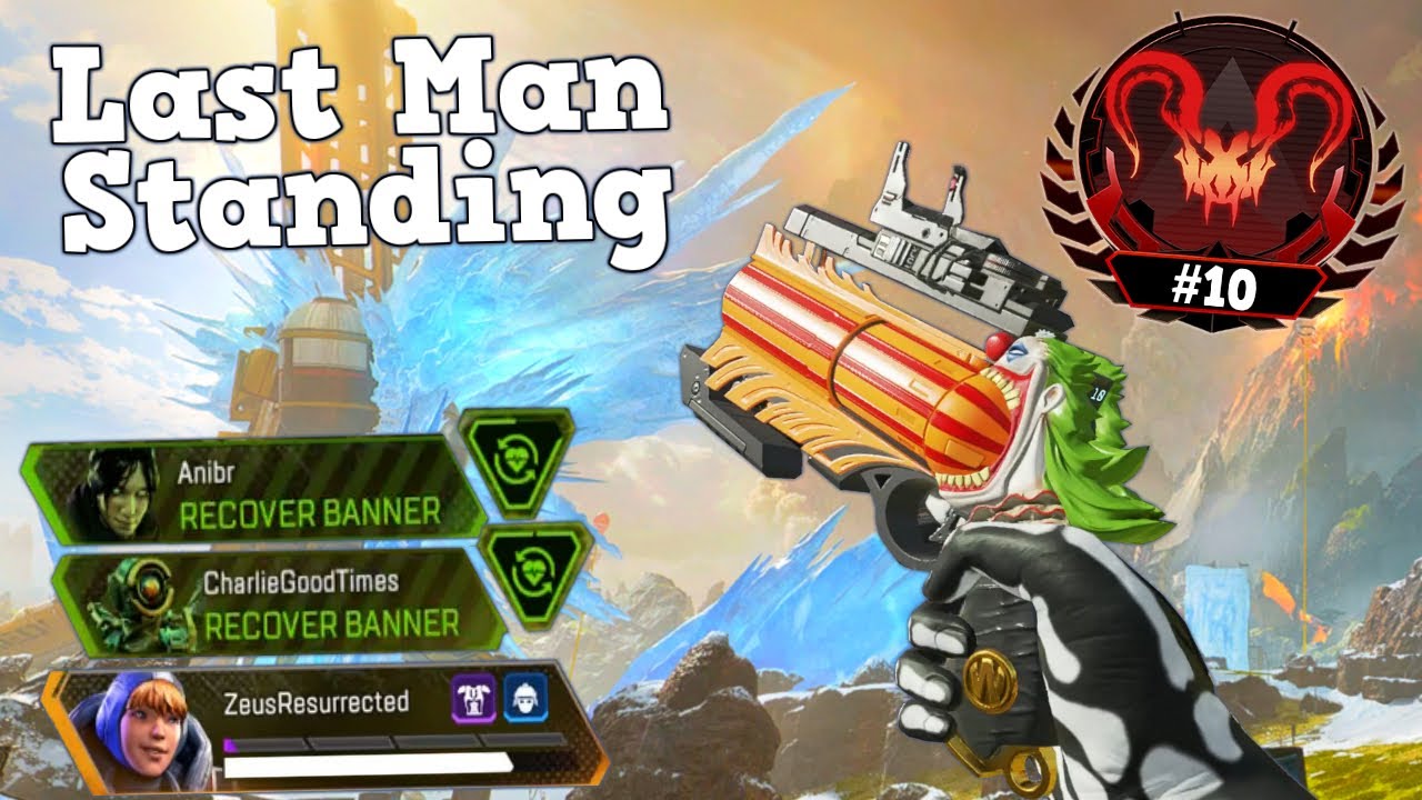 Clutching the Sweatiest Ranked lobbies on PS4 (Apex Legends)