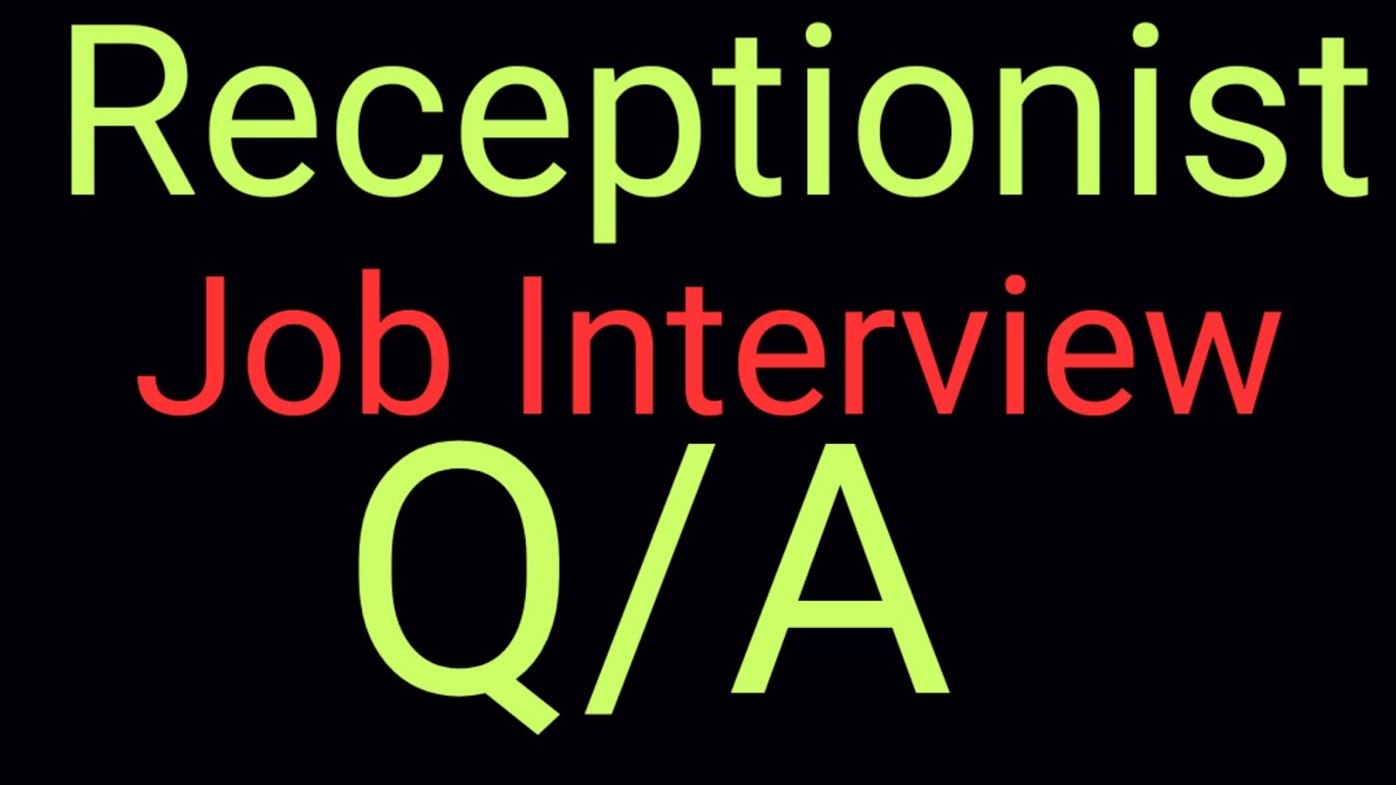 Receptionist interview Questions Answers #upgradingway #receptionist #interview #questions #answers