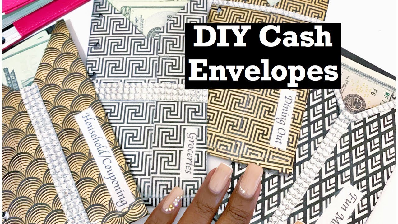 How to make Cash Envelopes | Happy Planner Wallet