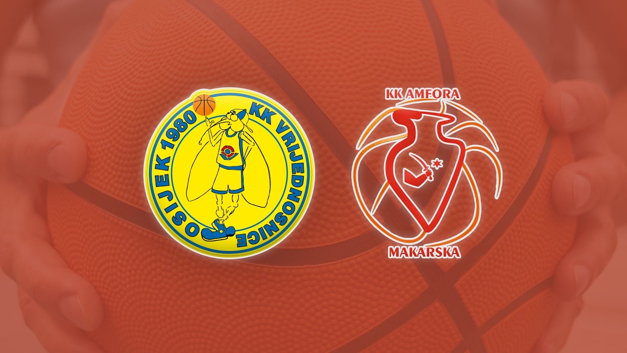 Prva muška liga 19. kolo: KK Vrijednosnice Osijek – KK Amfora 🗓 22.02.2026. ⏳16:00 h