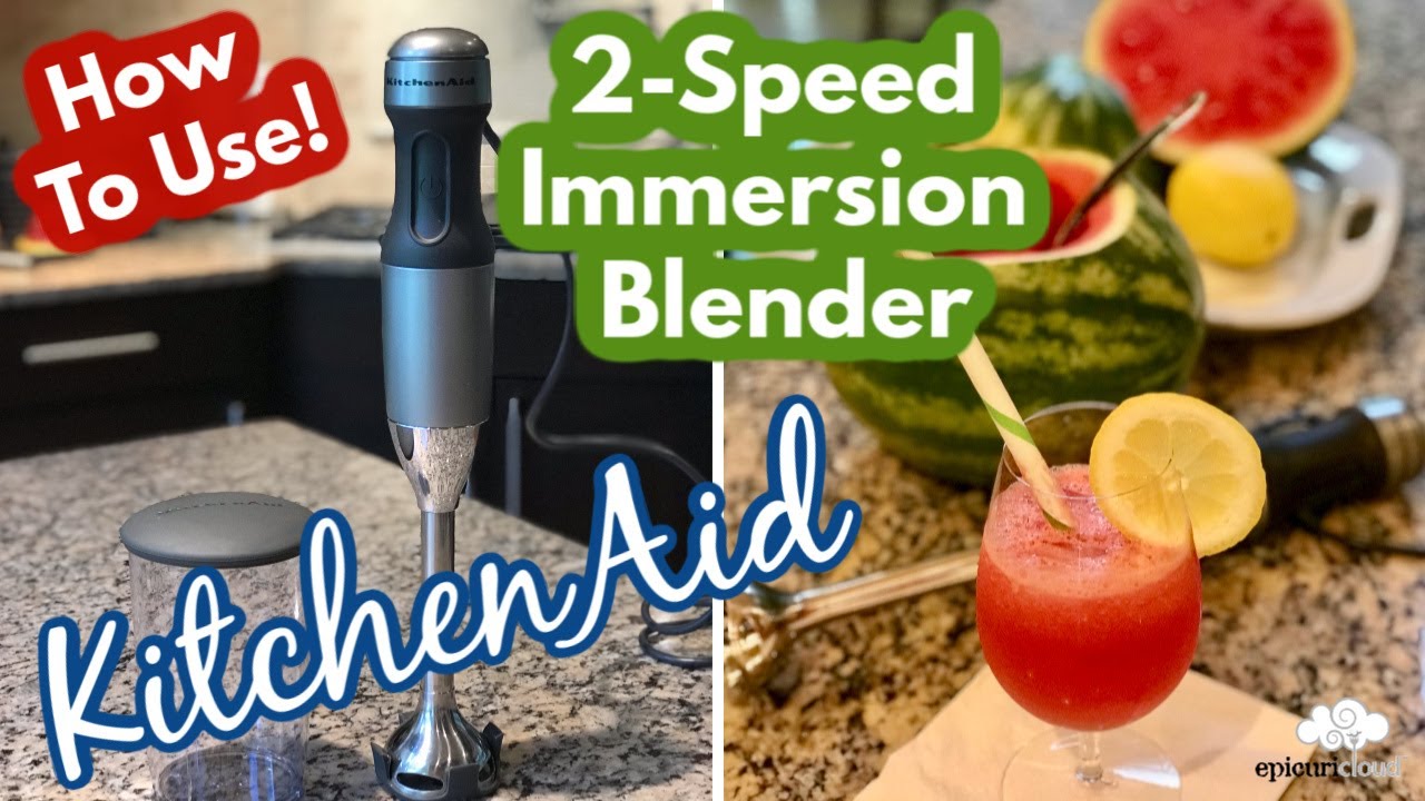 Overview: KitchenAid 2-Speed Immersion Blender (Hand Blender)