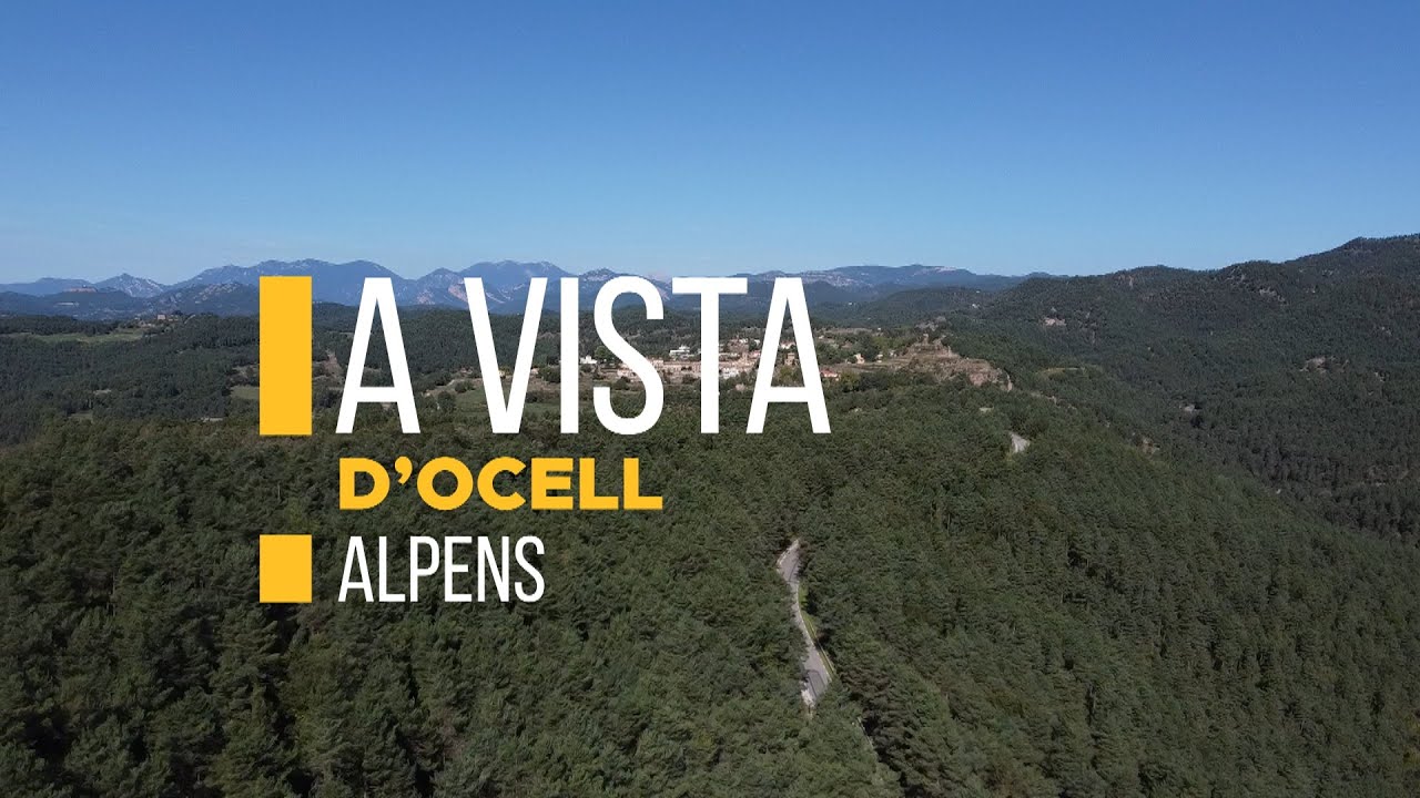 A vista d'ocell - Alpens