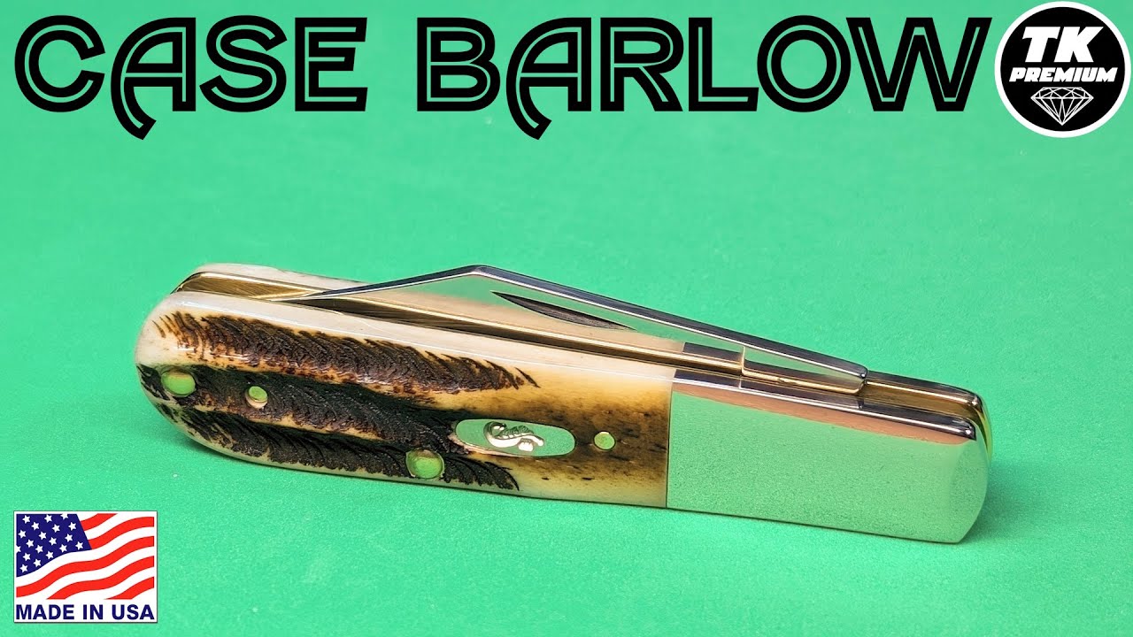 Case Barlow 6.5 BoneStag Pocket Knife 65339 (6.51009 1/2)