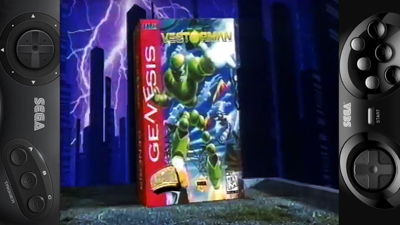 Vectorman (Sega Genesis\Mega Drive\Short Commercial)