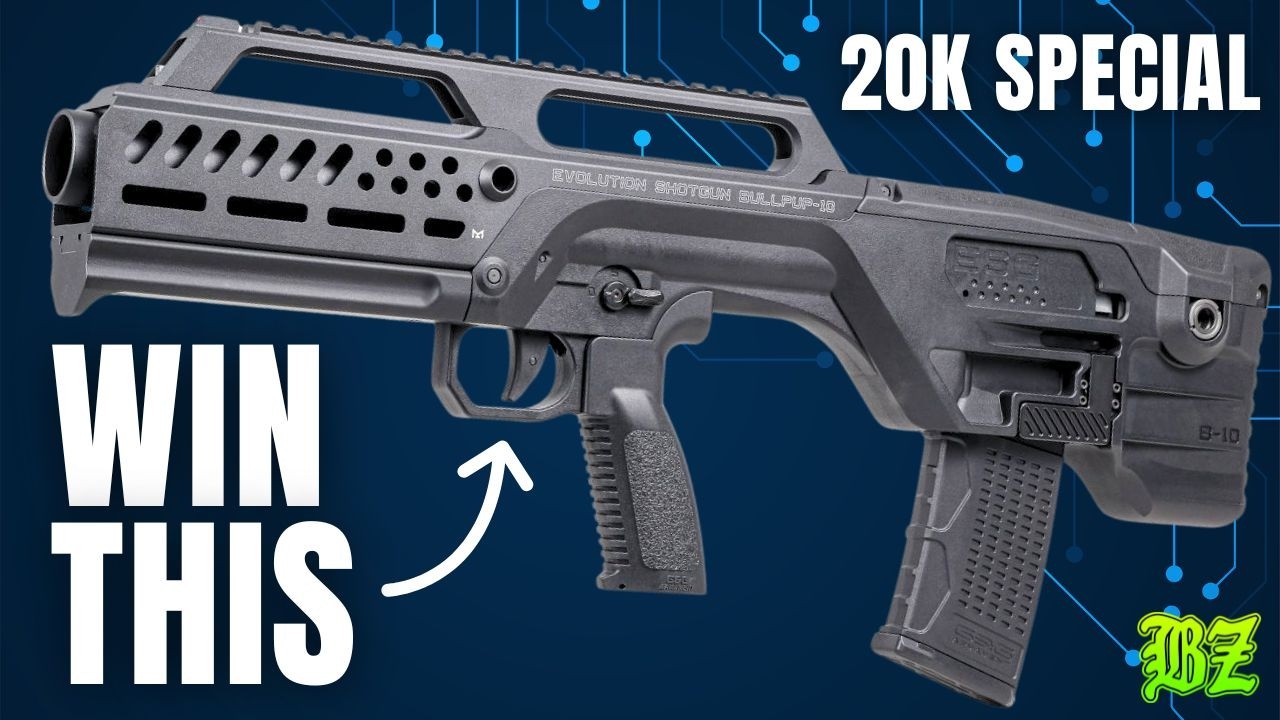 Konkurs z nagrodą 20 tys. dolar&oacute;w: wygraj strzelbę G&G Armament ESG-10 Bullpup ASG!