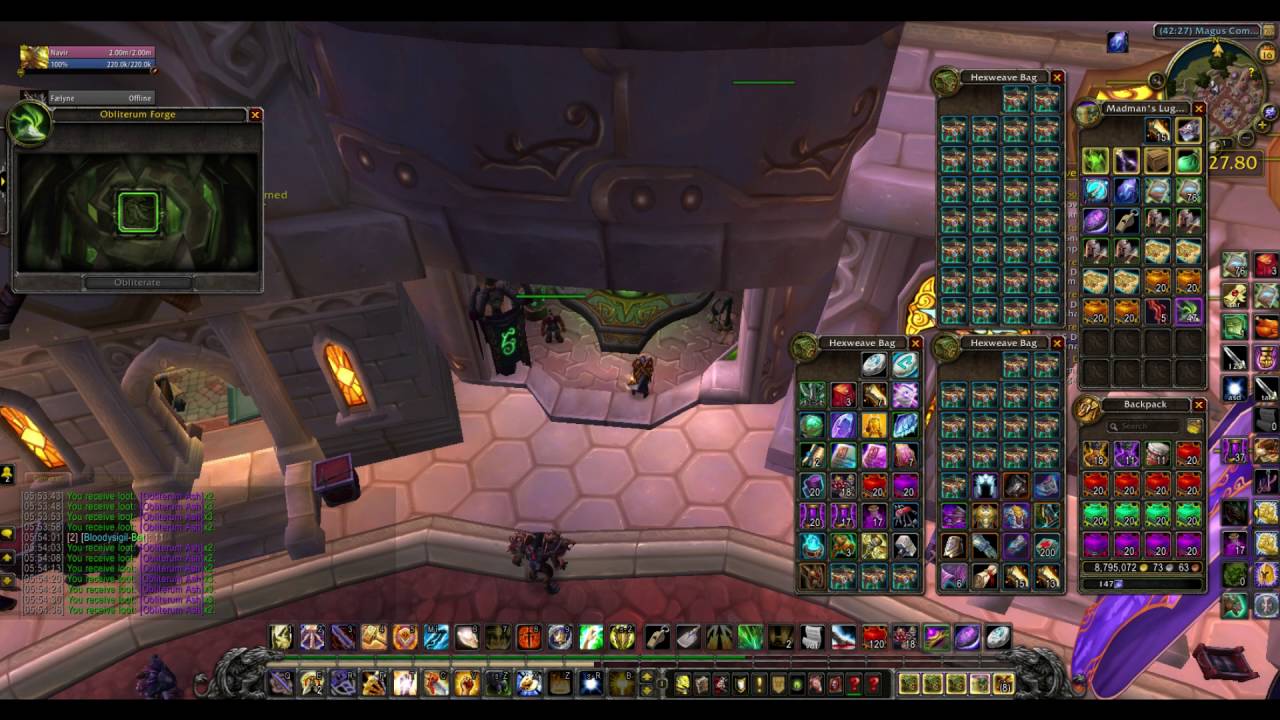 How much Obliterum Alchemy WoW Flasks x50 give