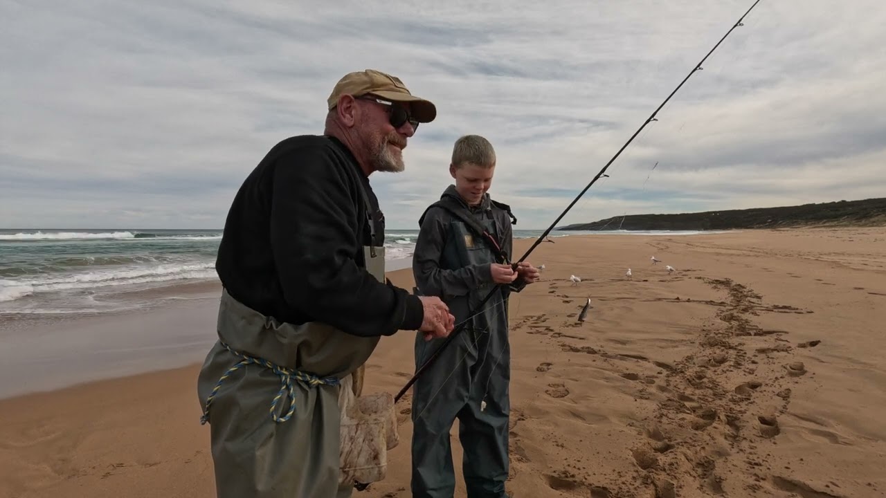 Out fishing with my Grandson