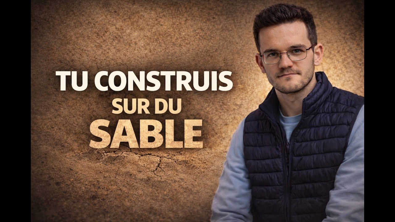 Tu travailles dur... mais tu construis sur du sable