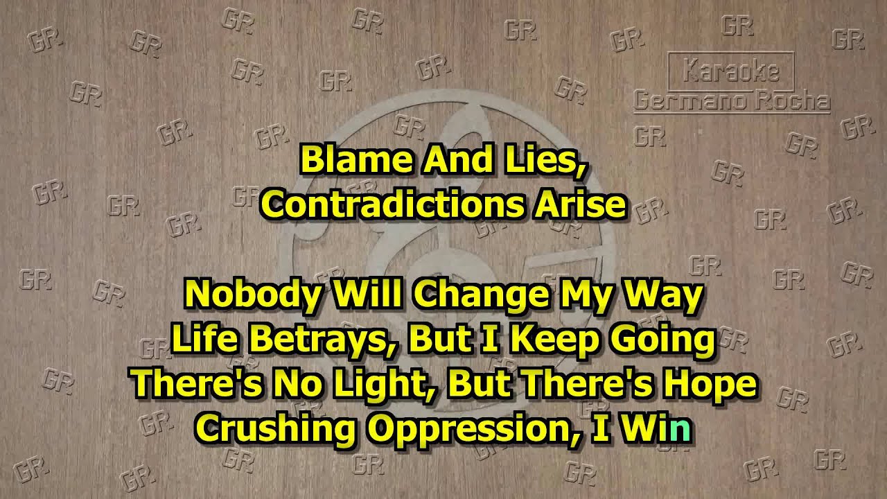 Sepultura - Inner Self (Karaoke)