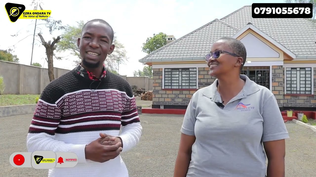 Touring Grandma's Modern Townhouse in the Village, Turi, Nakuru County
