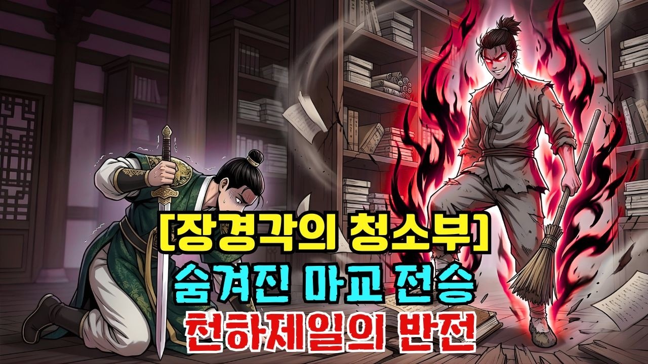 장경각에서 빗질만 하던 천한 잡역부의 정체가 사실은 무림을 벌벌 떨게 할 마교의 유일한 전승자.