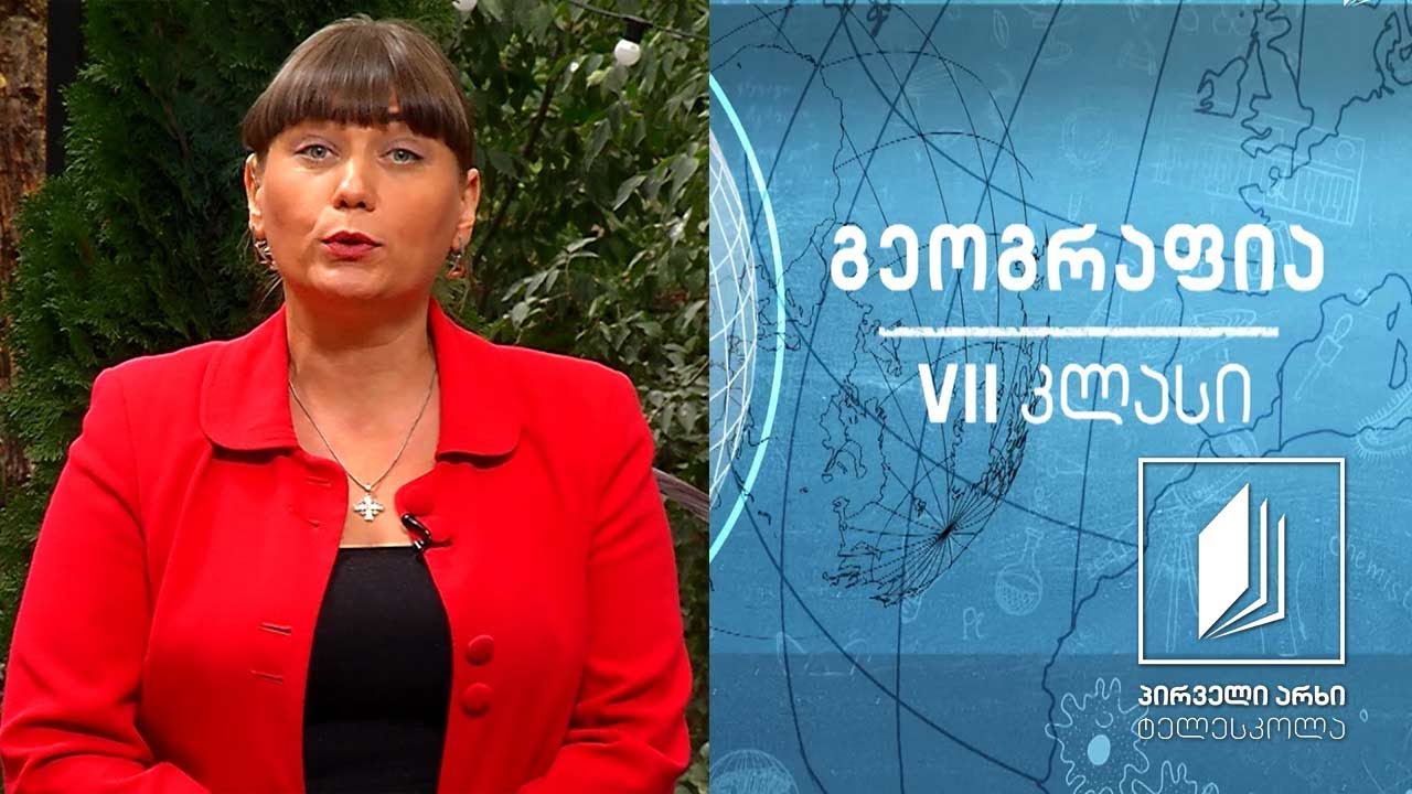გეოგრაფია VII კლასი - რელიეფის ფორმები - ვაკე და მთები #ტელესკოლა