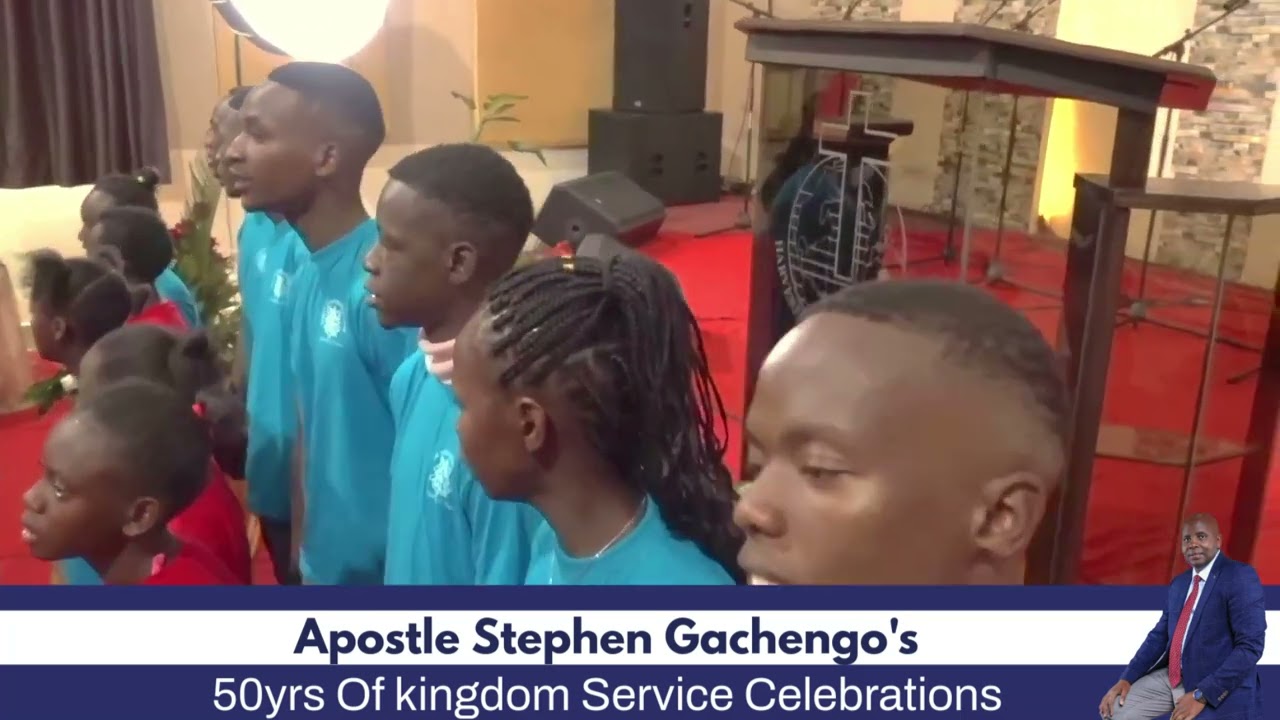Apostle Stephen Gachengo's 50 years in kingdom Service Celebrations