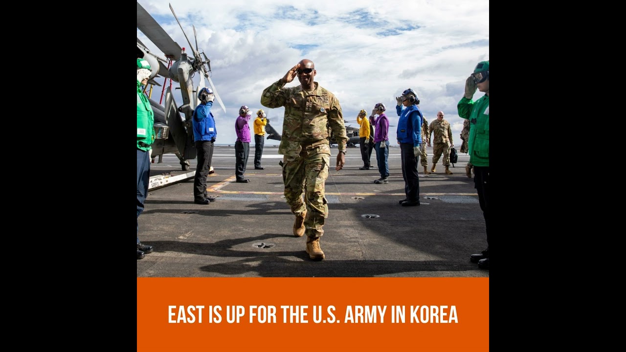 East is Up for the U.S. Army in Korea