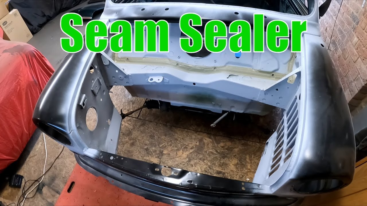 Seam Sealer & Subframe Strip - Classic Mini Workshop - Racing Green Pt.40