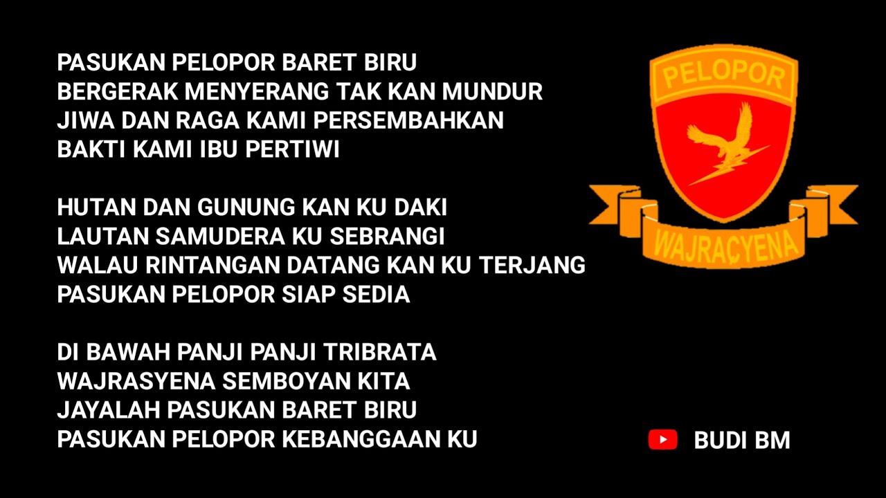 MARS PELOPOR BRIMOB