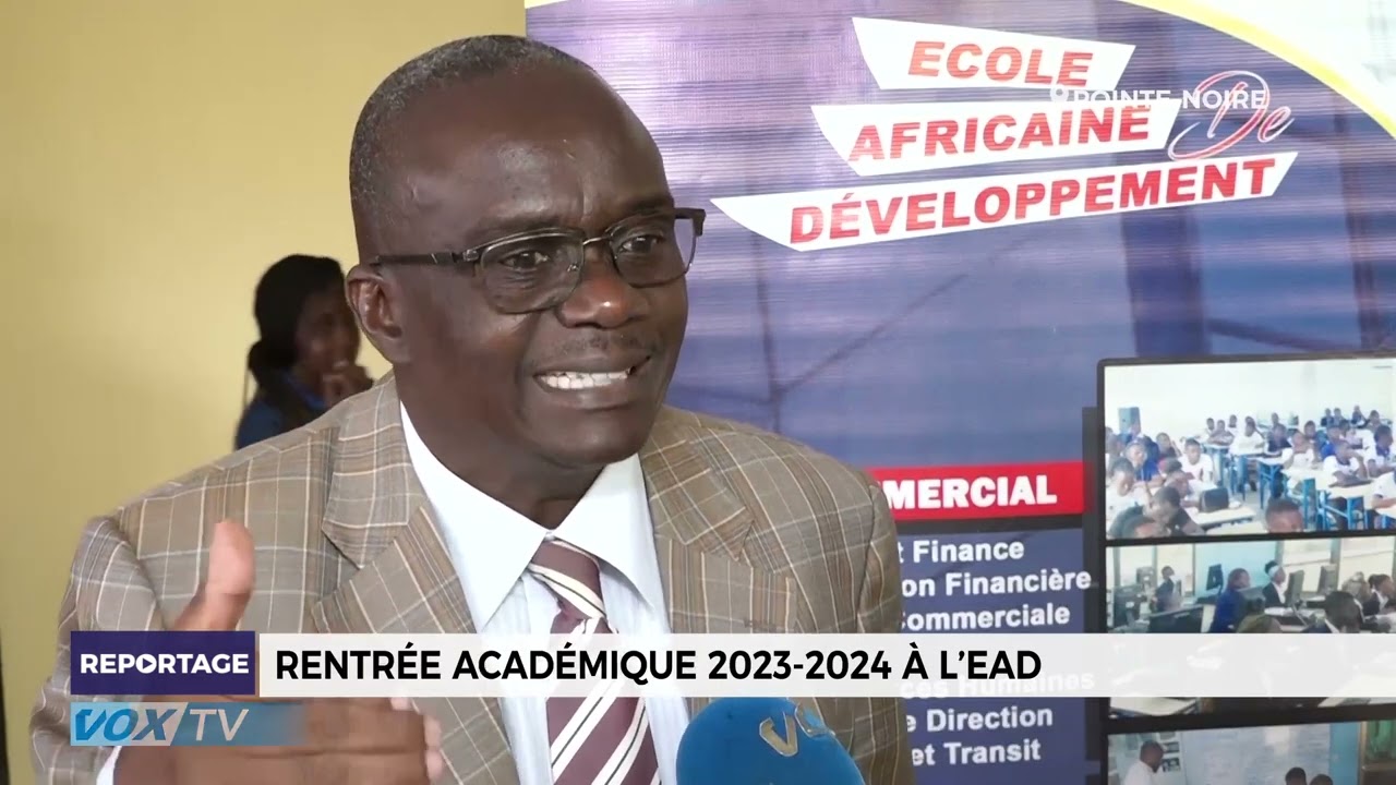 Rentrée académique 2023-2024 à l'EAD : Prêts pour une nouvelle aventure éducative!