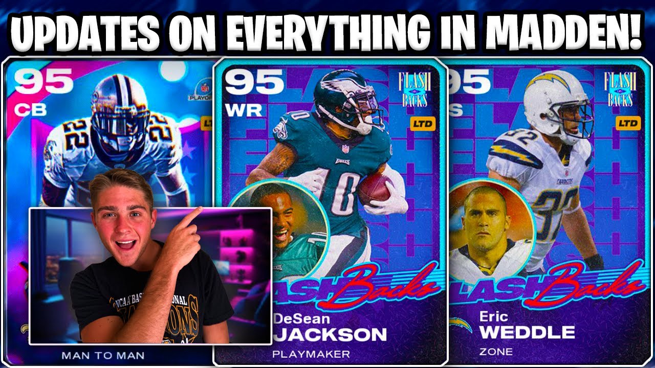UPDATES ON EVERYTHING IN MADDEN 26! FLASHBACK PROMO REVEALS! FREE MCS PLAXICO BURRESS + MORE!