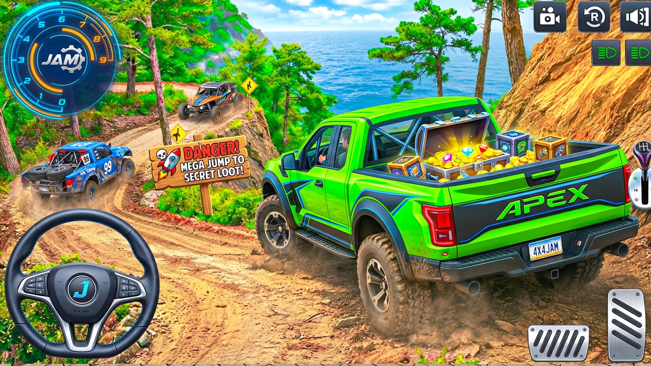 IMPOSSIBLE MEGA JUMP! 😱 Can My Truck Survive? (Gameplay) | Xtreme Hyper