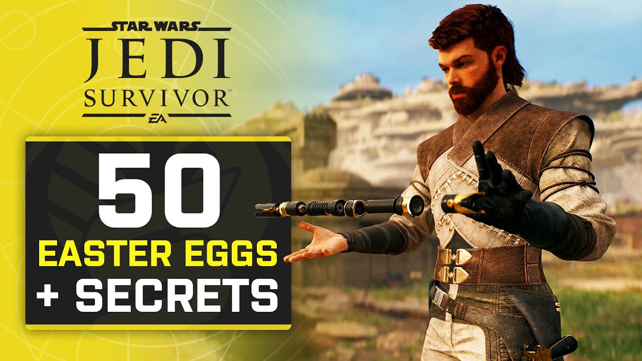 50 CRAZY Easter Eggs + Secrets in Jedi: Survivor...