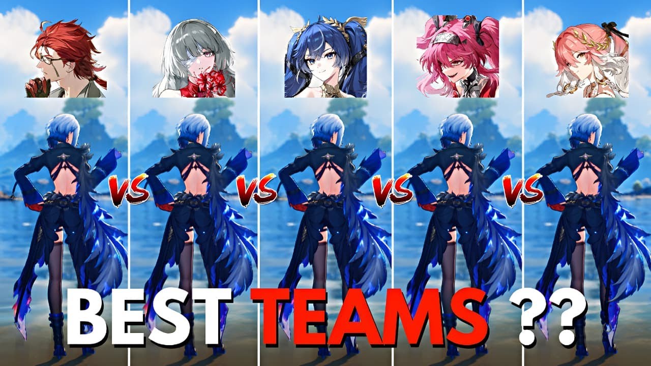 BEST Teams for F2P Galbrena!! Wuthering Waves