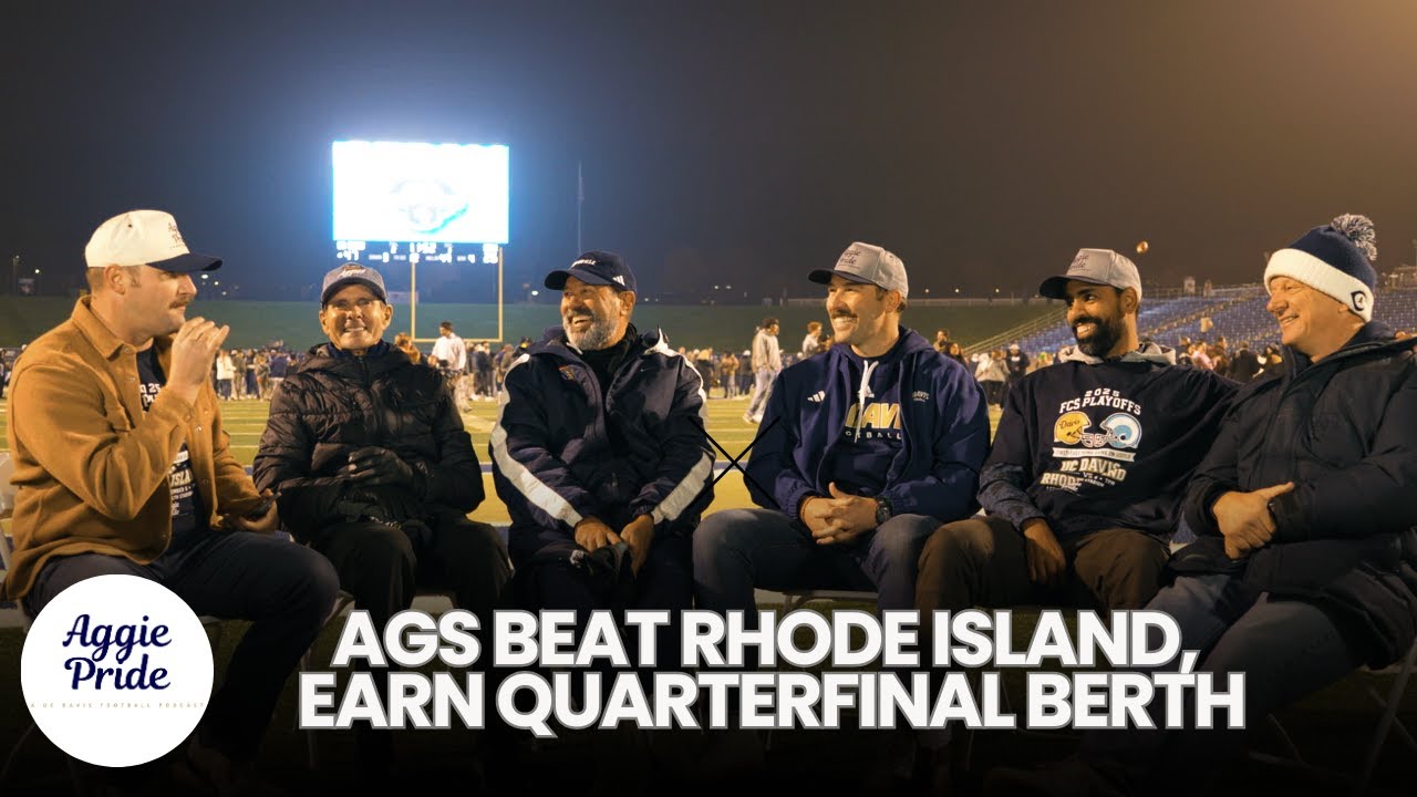 UC Davis Beats Rhode Island on ESPN2 - Bob Biggs and Steve Smyte Join the Set + Break it Down.