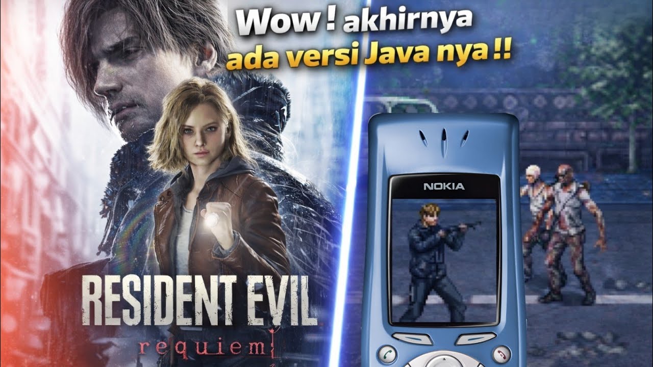 Resident Evil 9 Requiem Java Games (J2ME Loader) Android