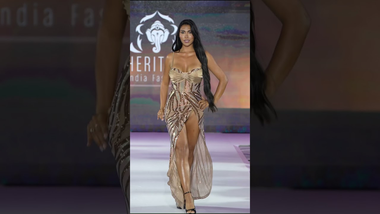 Heritage India Fashions Runway at Miami Swim Week 2024 #miami #fashion #beauty #model
