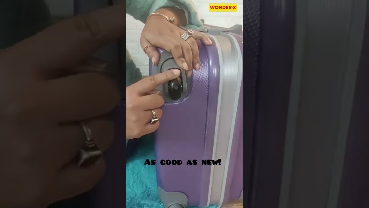 Fix Stuck Suitcase, Chair and Toy Wheels with WonderX | Life Hacks #Shorts