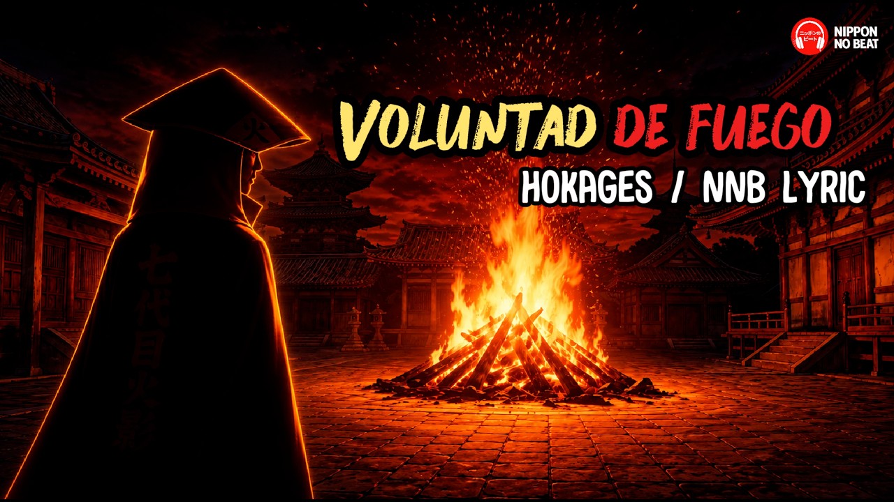 Voluntad de Fuego 🔥 Lyric Oficial | Naruto – Hokages | Rap Anime Nippon No Beat